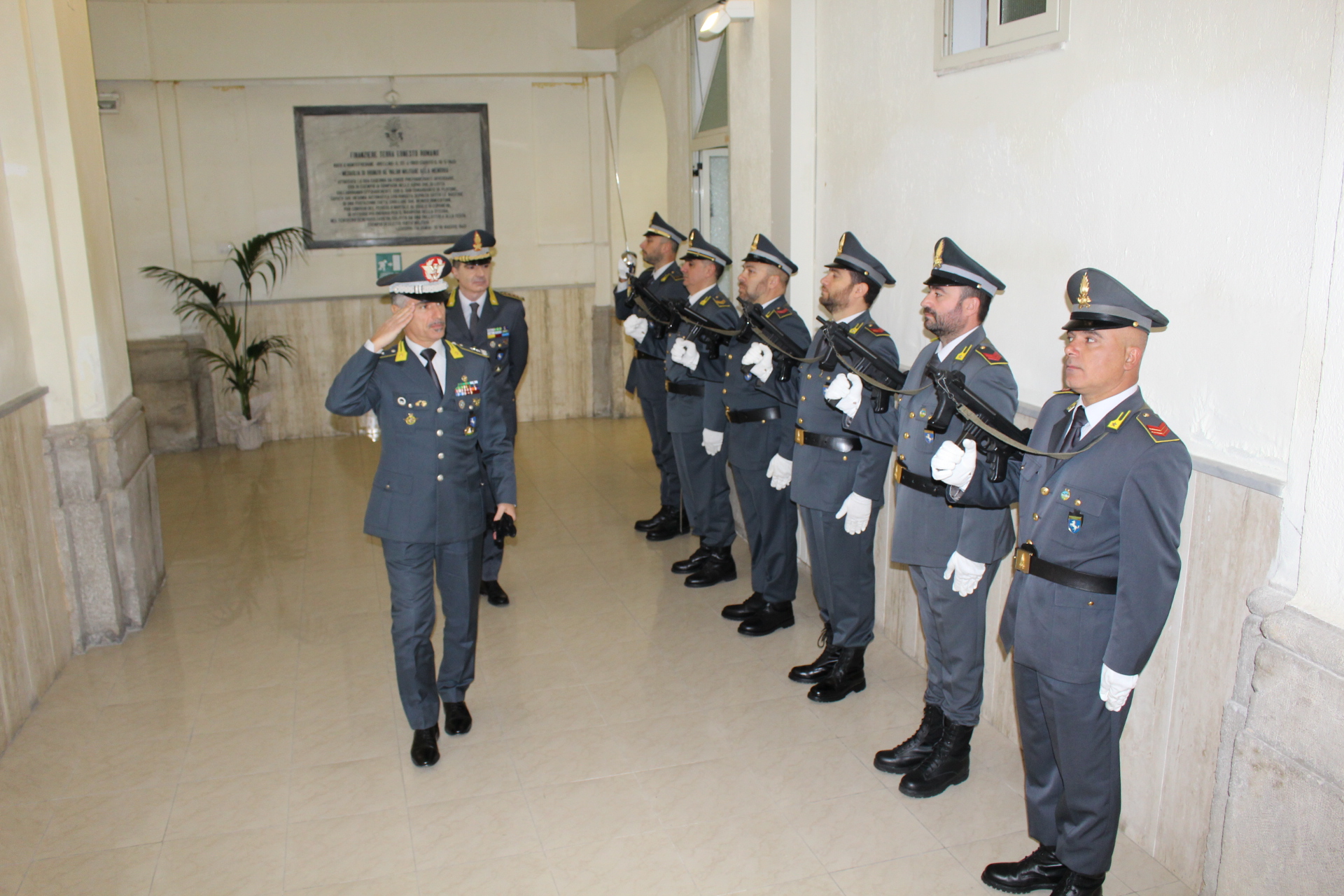 2 - Foto visita Gen. D. Virgilio Pomponi