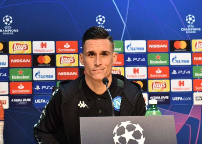 Callejon conferenza pre Psg