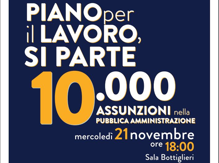 piano per il lavoro salerno