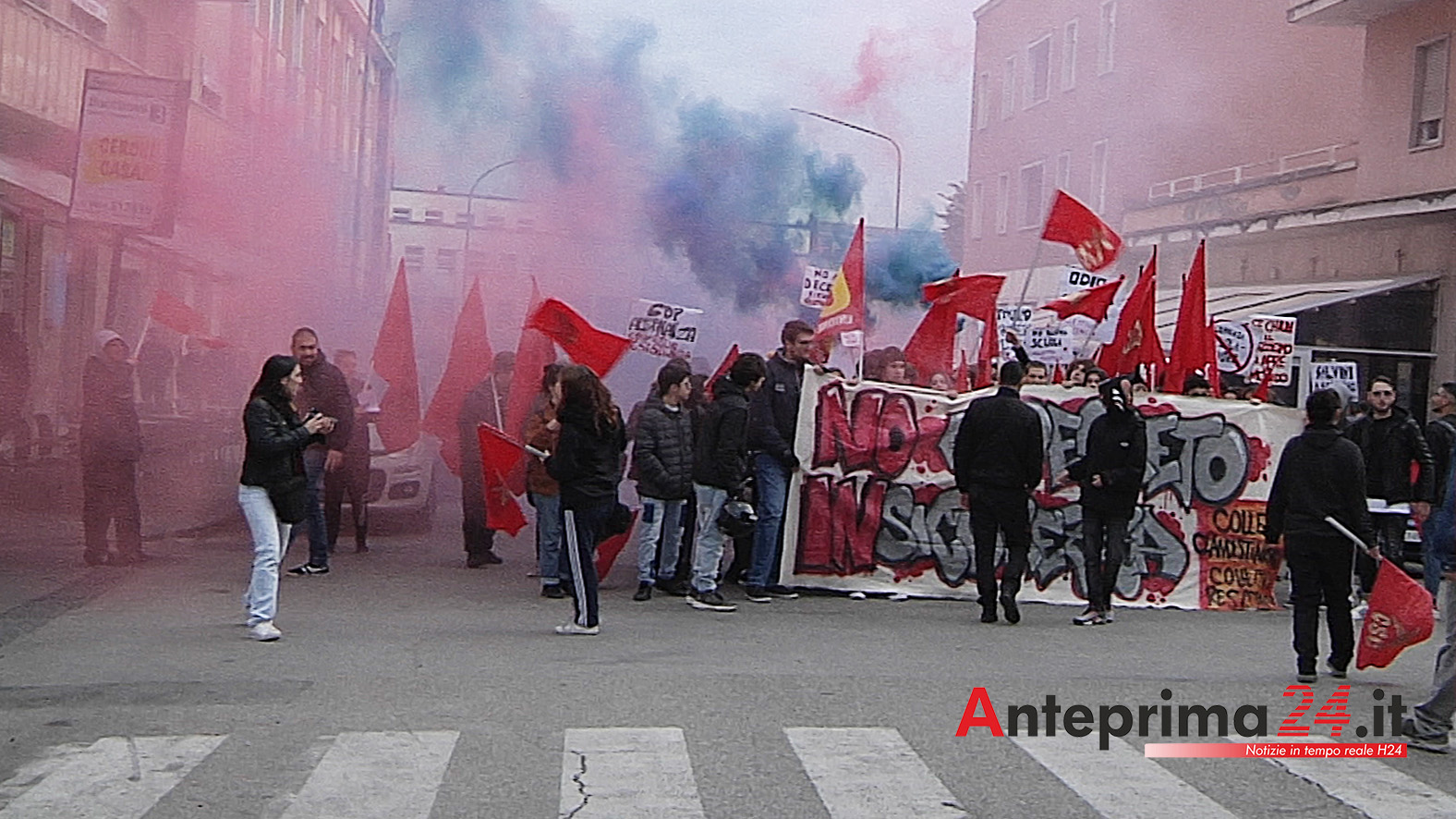 Manifestazione Benevento