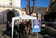 Il circolo leghista di Maddaloni di nuovo in piazza con i gazebo