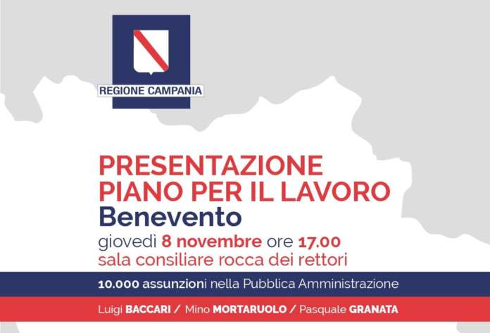 mortaruolo piano lavoro regione