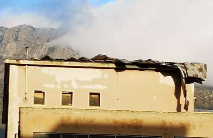 tetto scuola Montesarchio