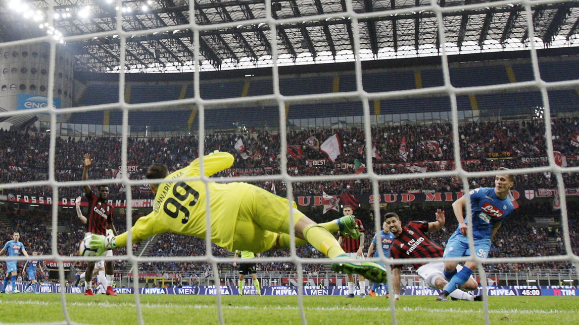 donnarumma milan napoli