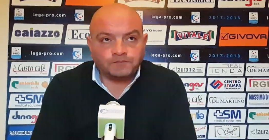 Fabio De Sanzo allenatore della Paganese
