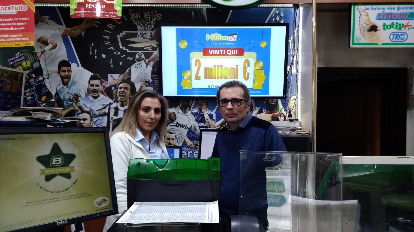 Vincita ricevitoria Zamparelli