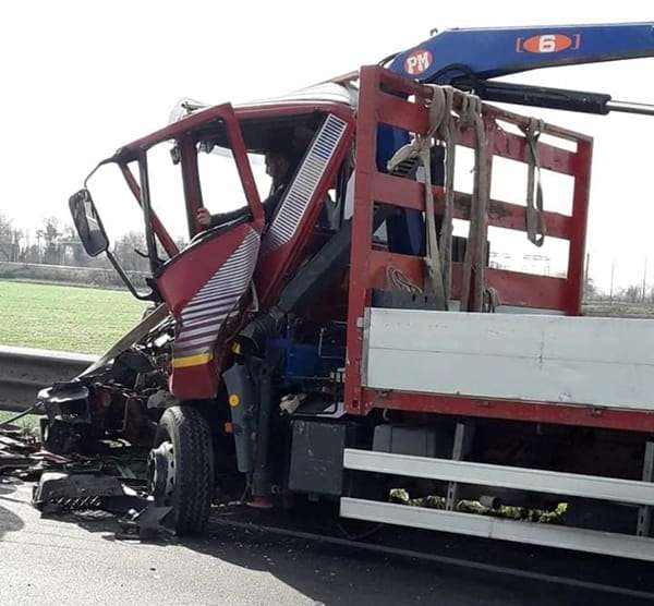 camion incidente