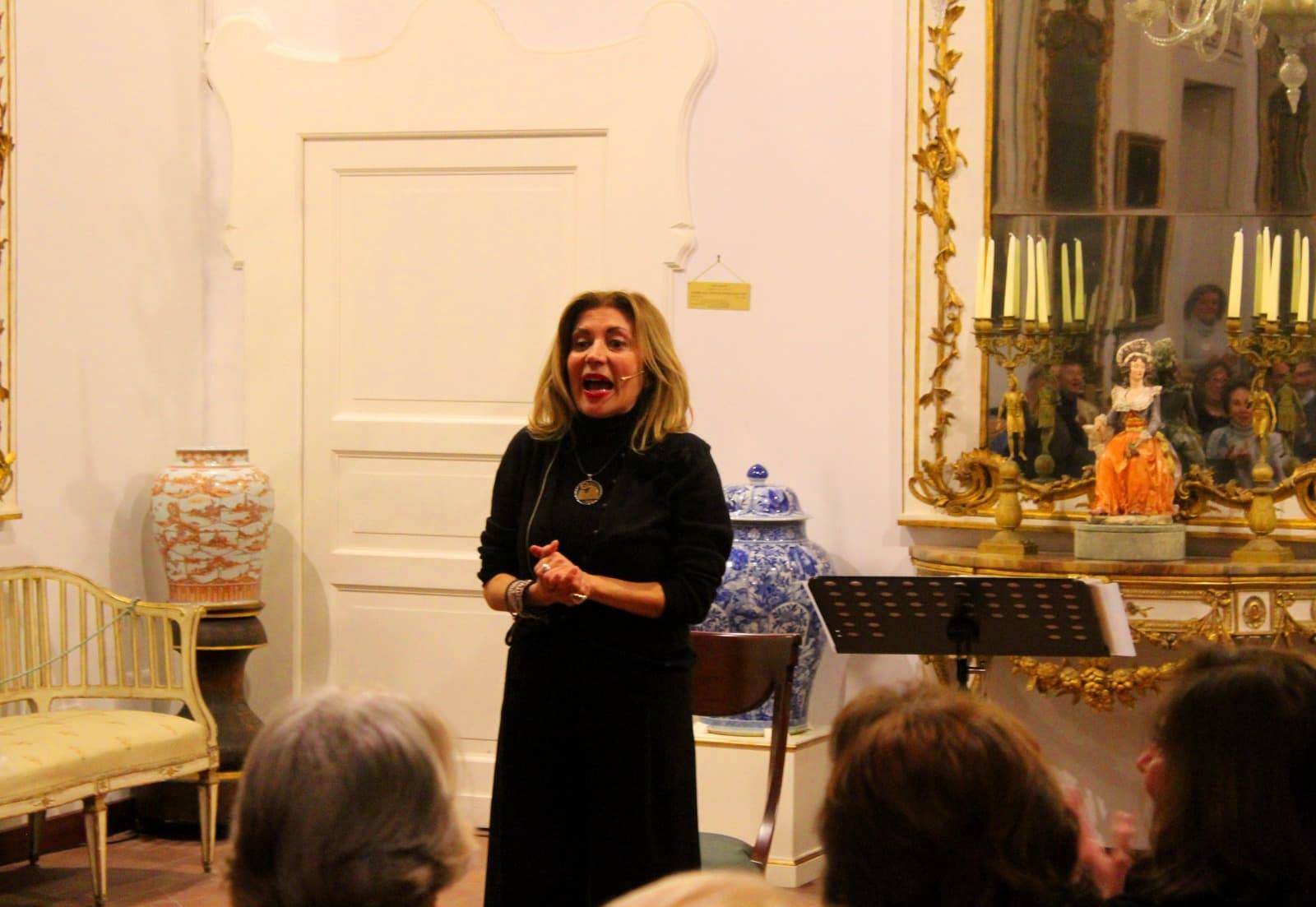 Rosaria De Cicco al Museo Correale - Foto di Annalisa Mazzarella