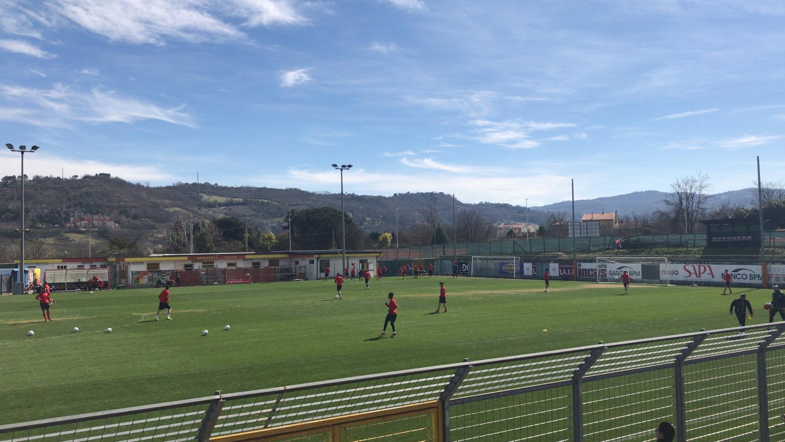 allenamento benevento