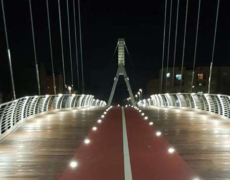 ponte ciclo pedonale Benevento