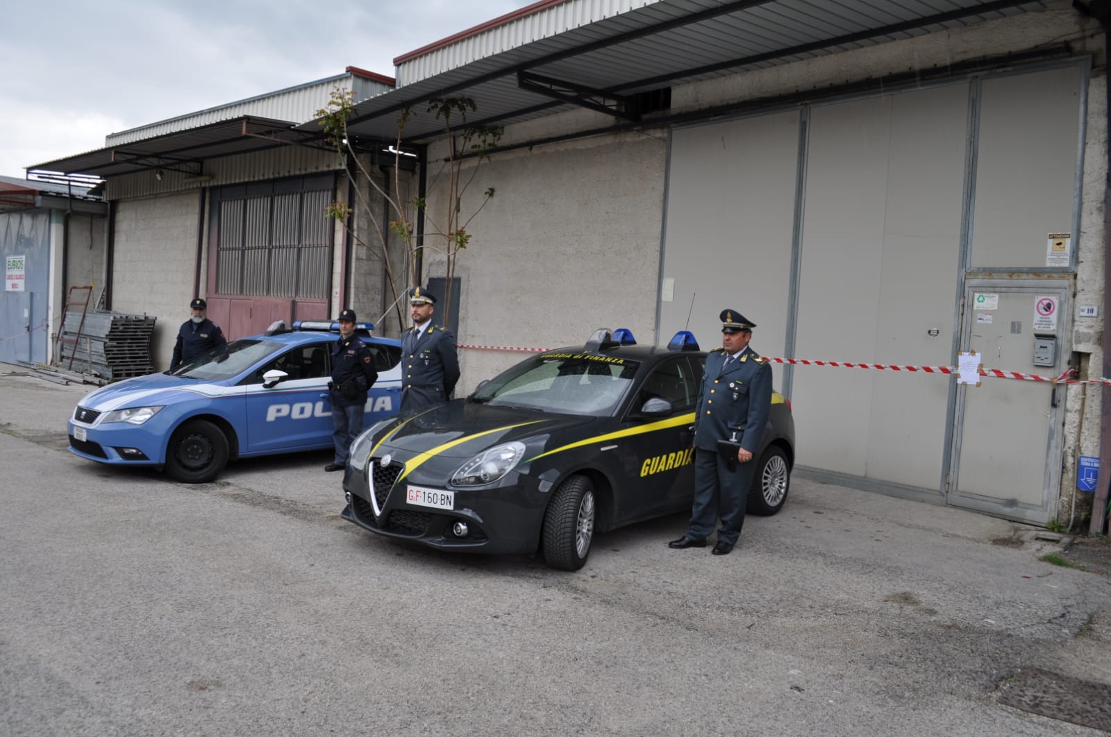 Foto sequestro opificio