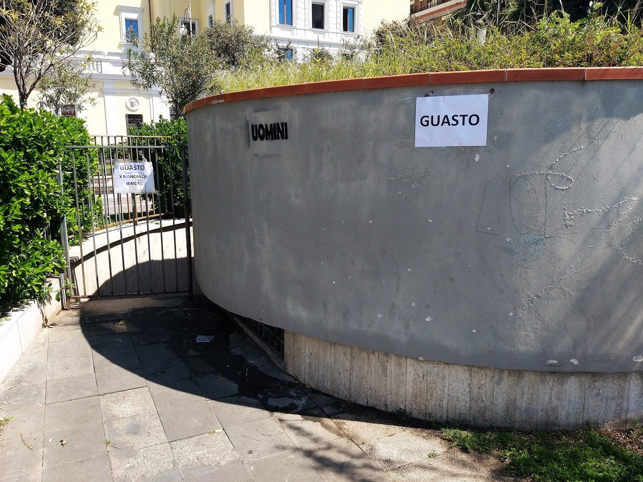 Lungomare Bargni guasti