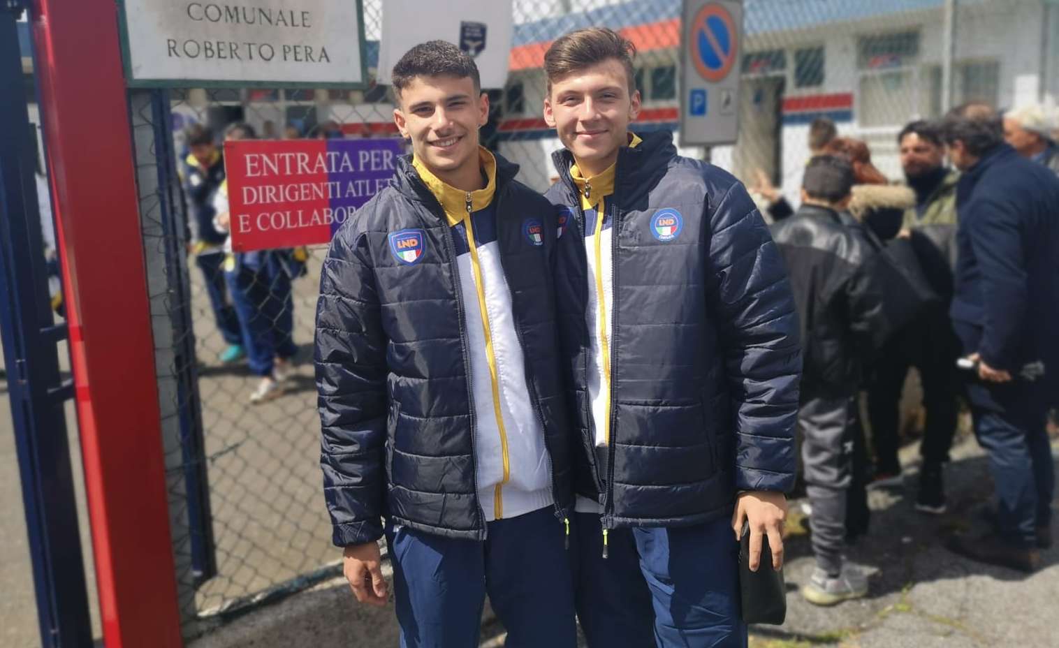Marchese e Petito con la Rappresentativa 01