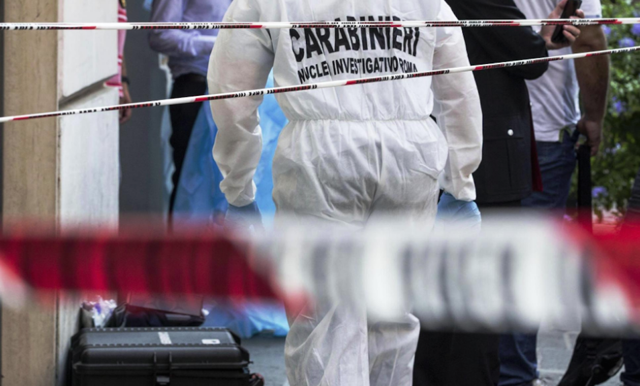 carabinieri delitto omicidio scena