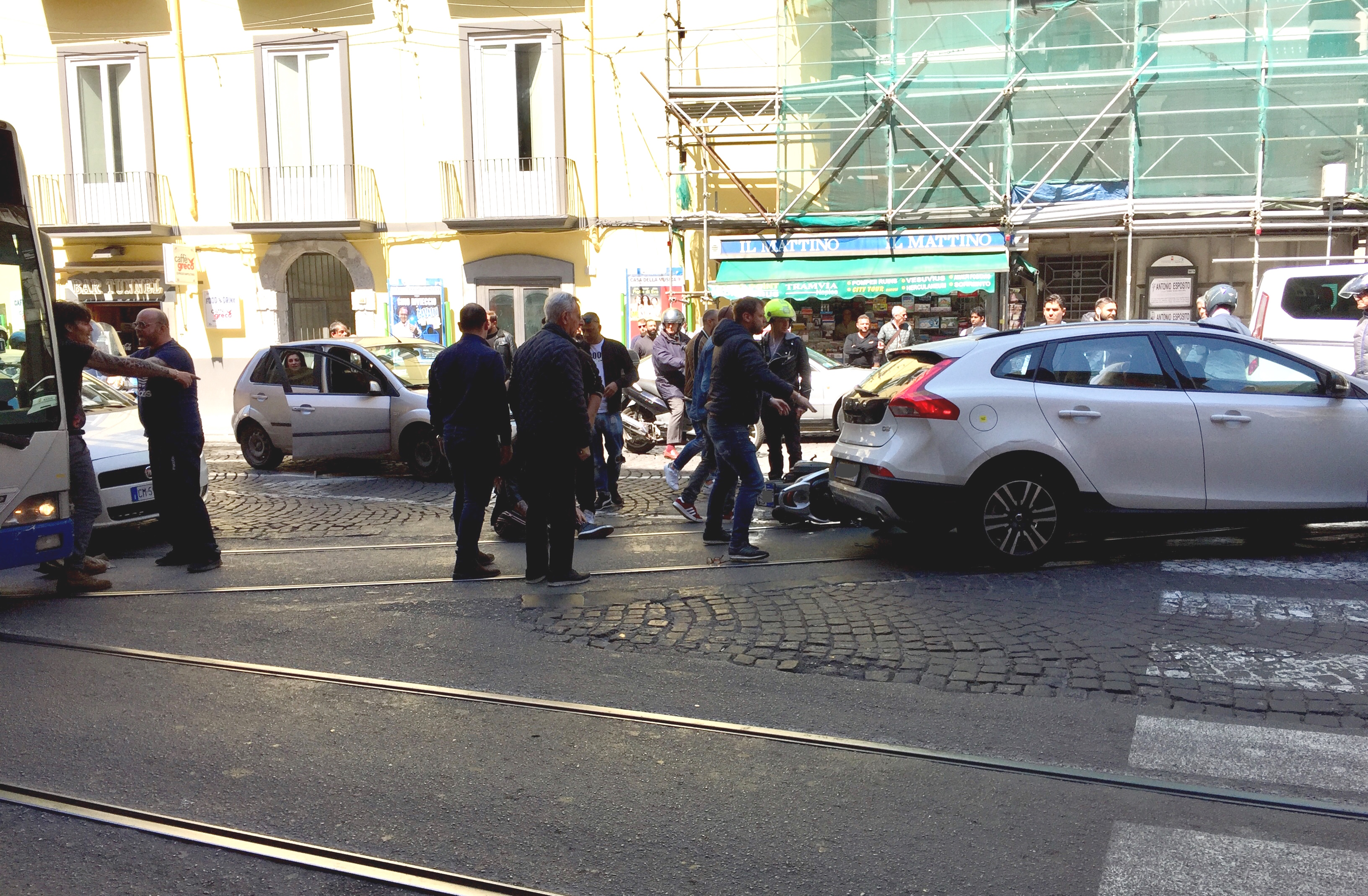 incidente napoli