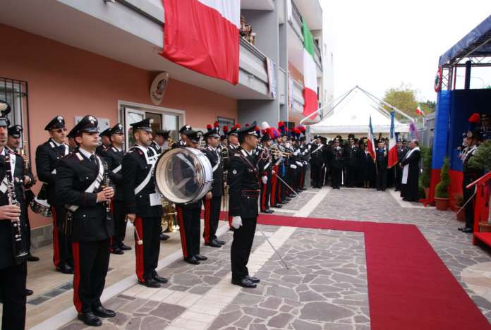 cerimonia carabinieri ariano irpino