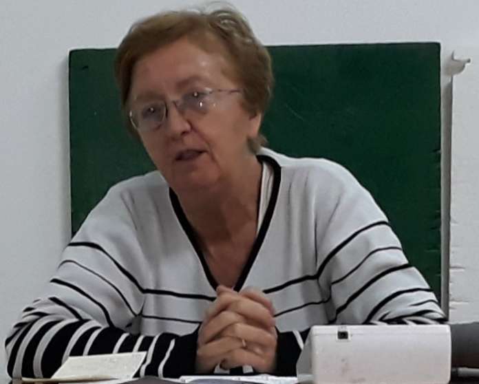 Giovanna Cardaropoli - già caposala ospedaliera - ad un precedente Incontro 161118
