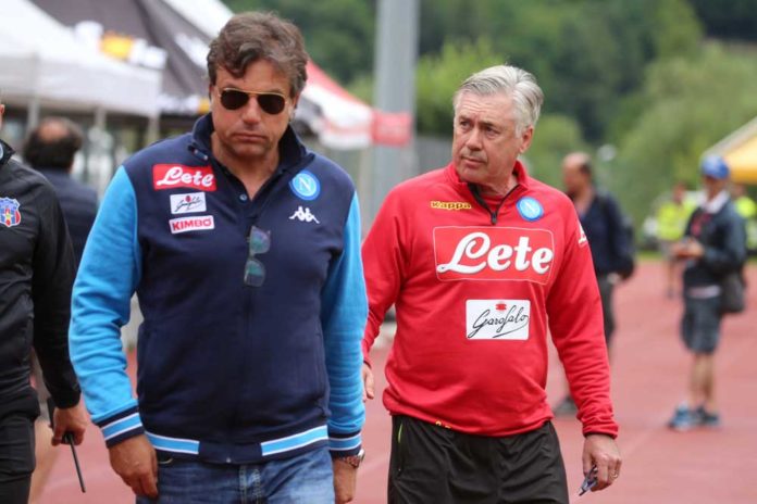 Giuntoli--Ancelotti Napoli