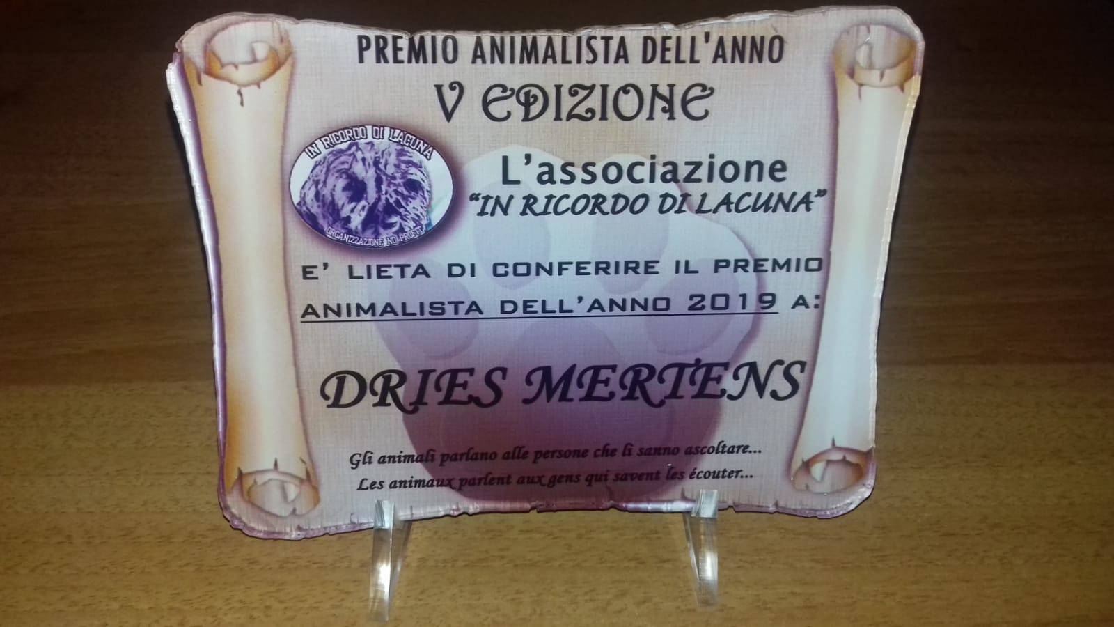 In Ricordo di Lacuna