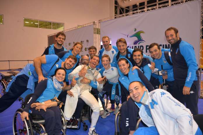 gruppo_italia_san_paolo_paralimpica con la Pasquino
