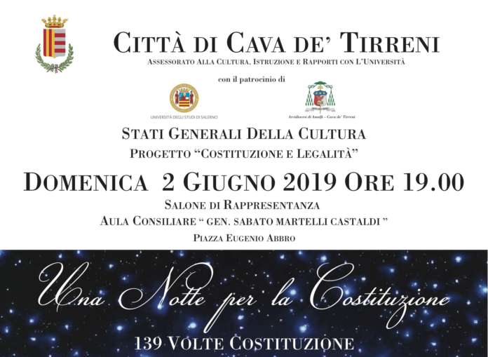 manifesto notte per la costituzione