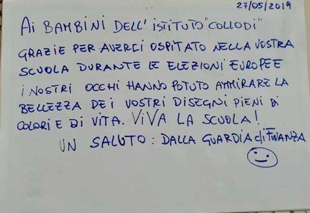 messaggio gdf bsmbini