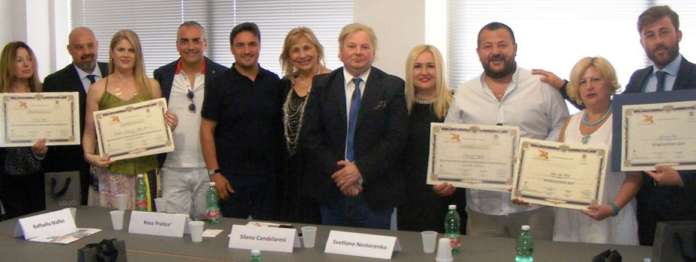 foto premiati campani 2019