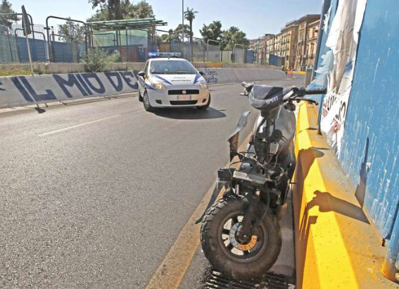 incidente a chiaia