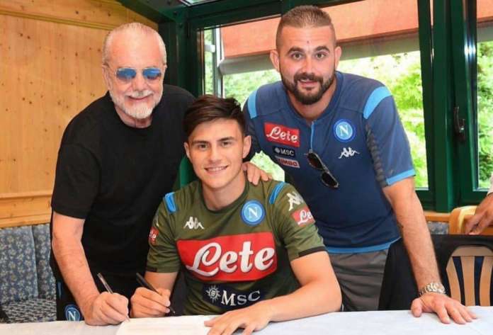 Elmas con De Laurentiis