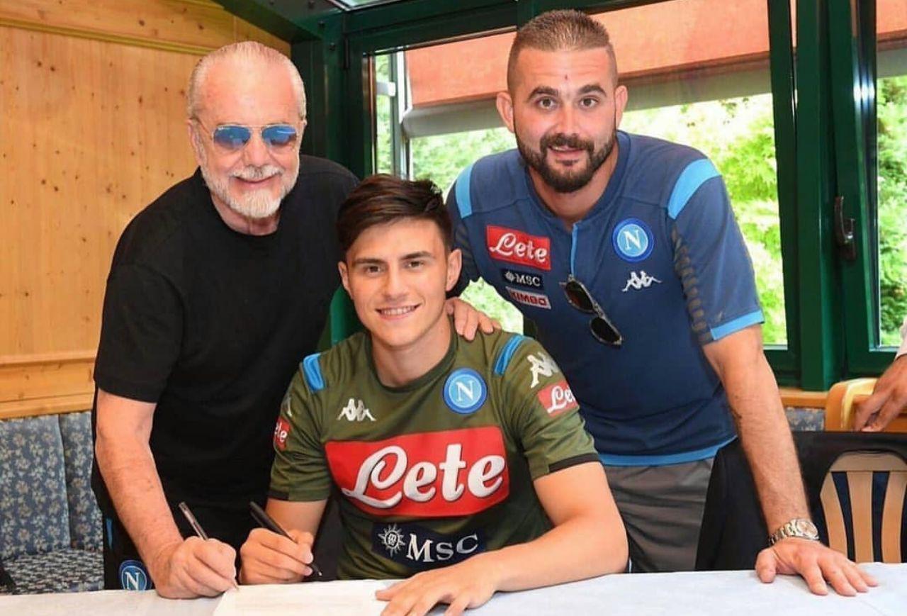 Elmas con De Laurentiis