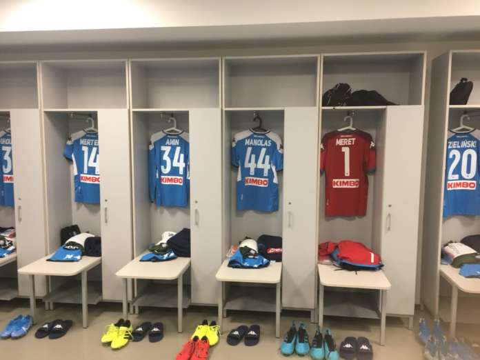 NAPOLI SPOGLIATOIO MAGLIA