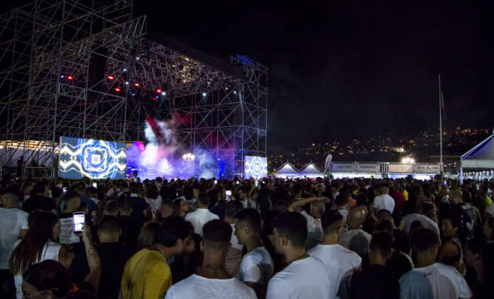 Pubblico ad uno spettacolo di Bufala Fest 2018