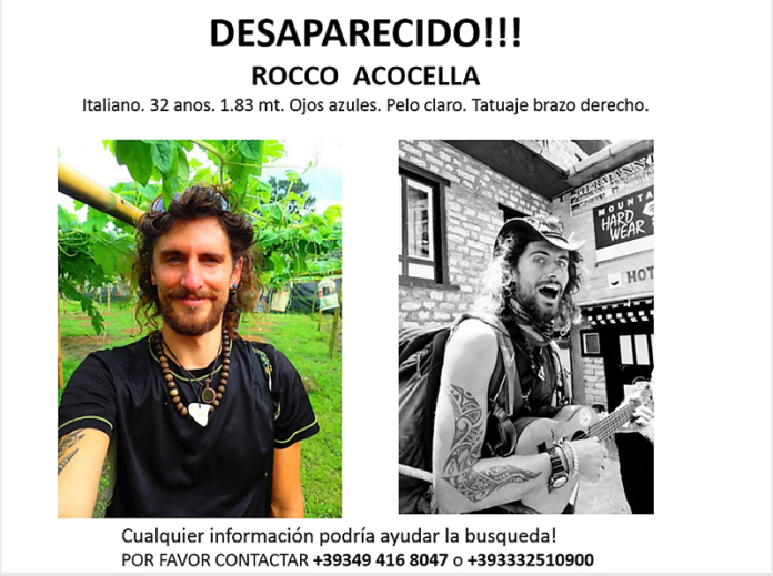 Rocco Acocella Desaparecido