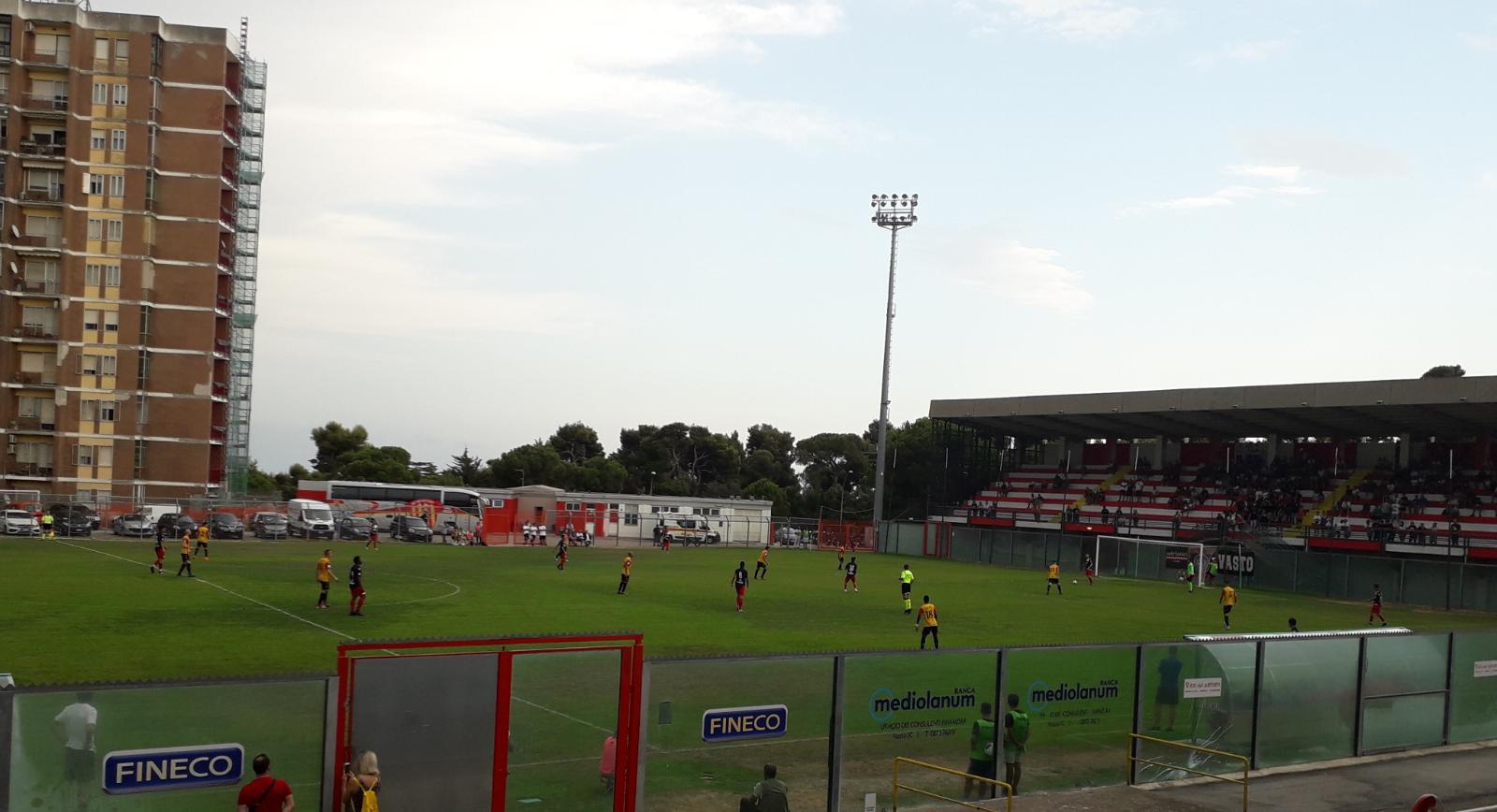 Vastese-Benevento amichevole