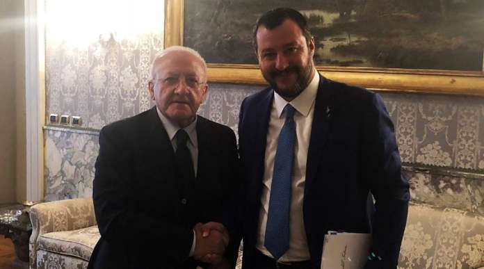 de luca e salvini
