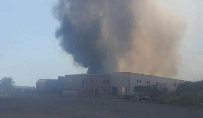 incendio battipaglia