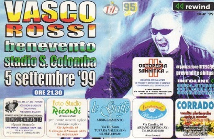 vasco rossi benevento