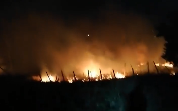 incendio cilento