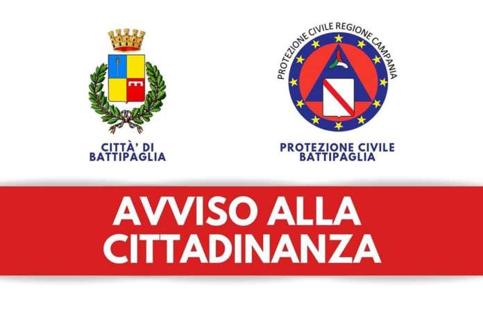Battipaglia avviso cittadinanza