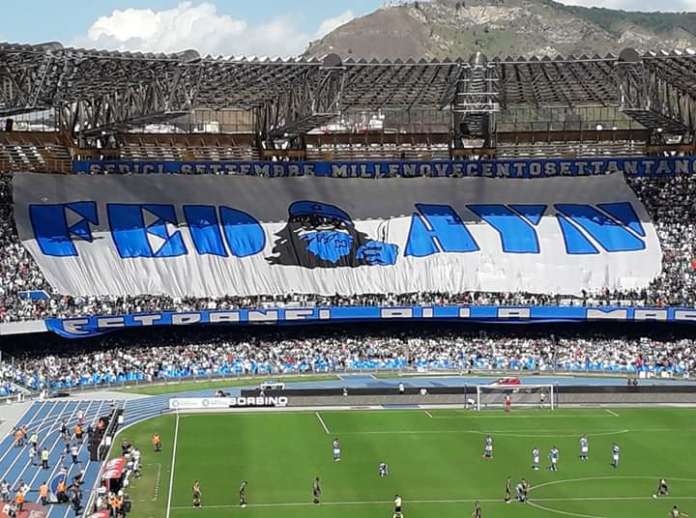 curva napoli Fedayn