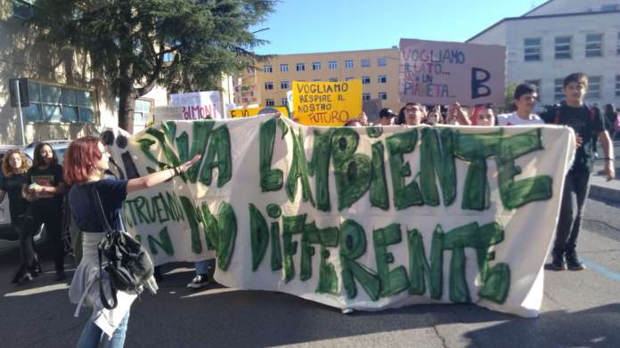 corteo cambiamenti climatici