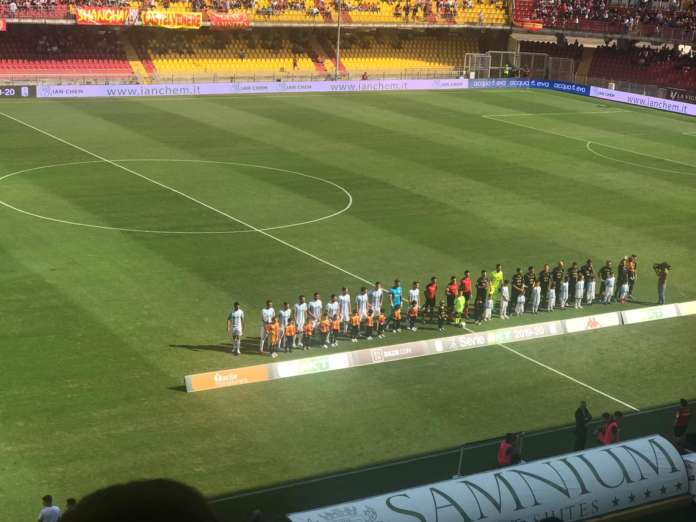 formazioni Benevento-Entella