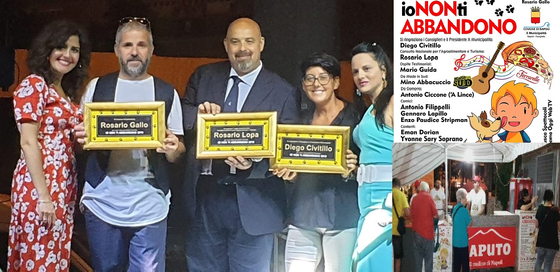 foto lopa gallo mariani evento contro abbandono animali SETTEMBRE 2019