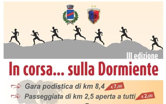 in corsa sulla dormiente locandina