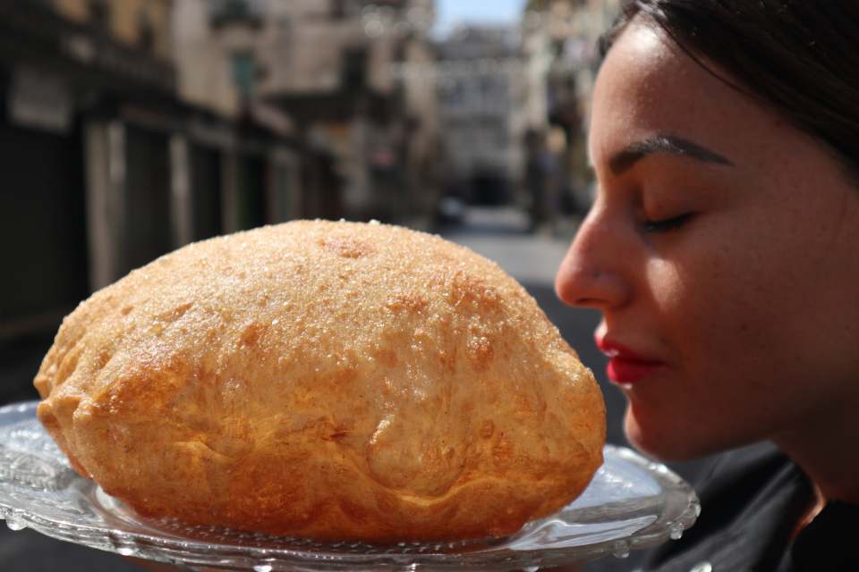 pizza fritta