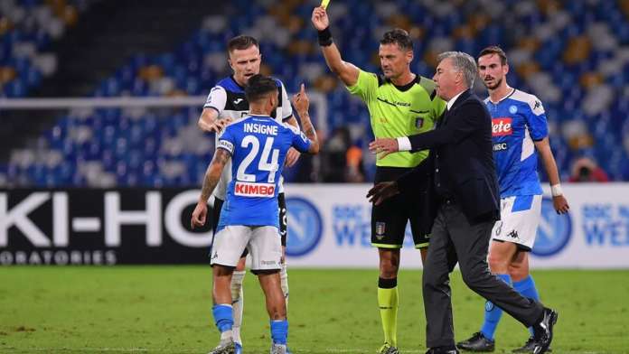 napoli atalanta insigne ancelotti