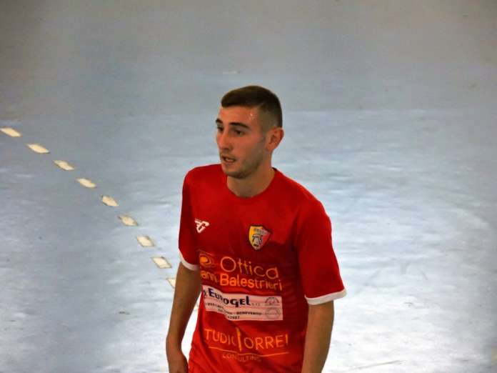 Cristian De Simone, autore del secondo gol del Benevento 5