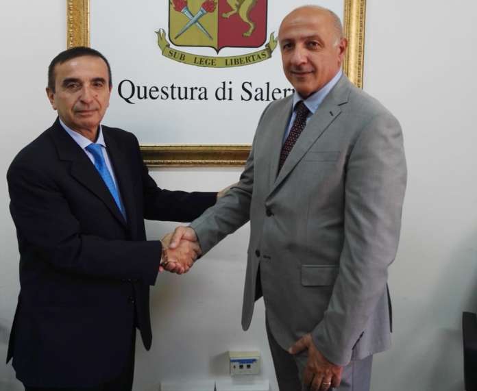 Il Questore Maurizio Ficarra ed il Vicario Pasquale Picone
