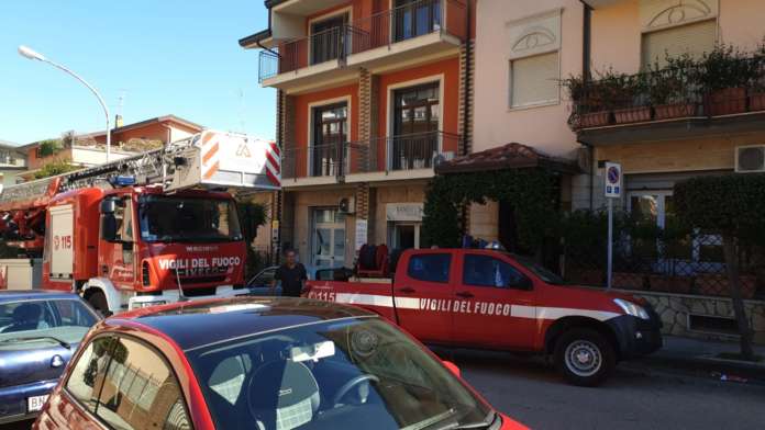 principio d'incendio san giorgio del sannio 2
