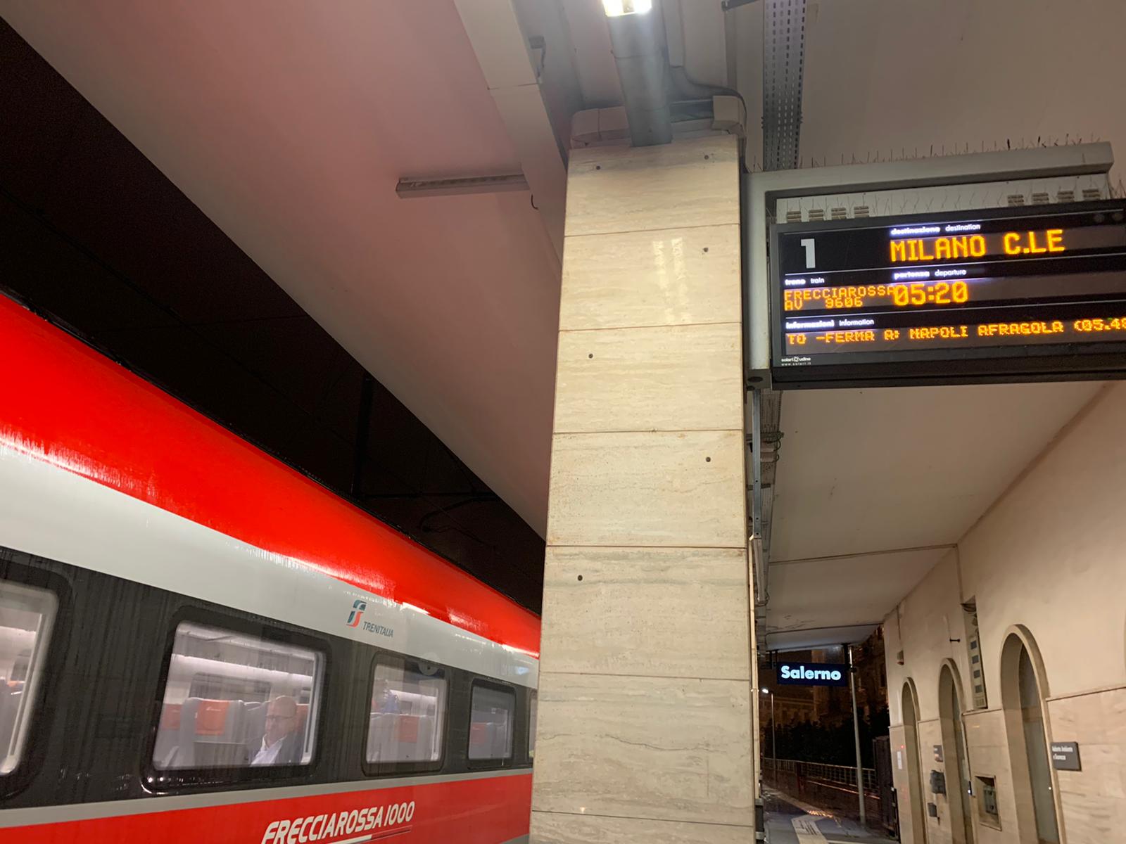 salerno-roma treno